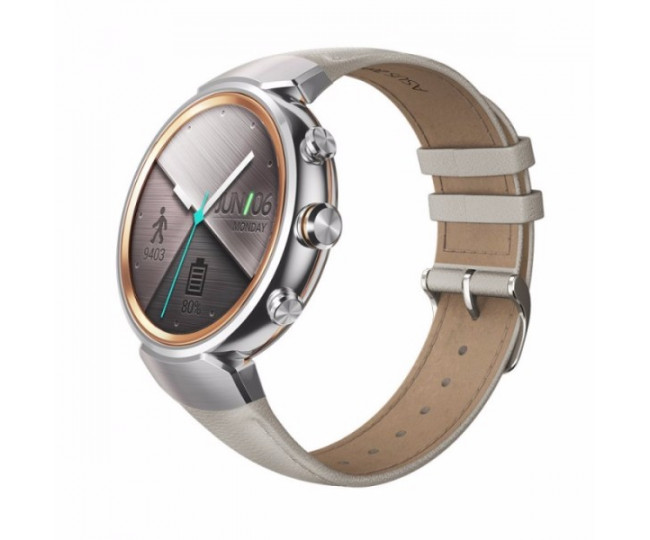 Asus ZenWatch 3 WI503Q Silver Leather Beige